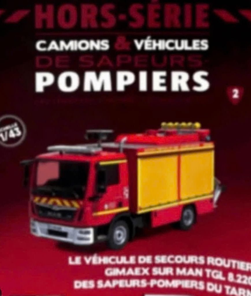 MAN TGL 8.220 Vehicule secours routiers Gimaex 1/43 HS # 2, Verzenden, Nieuw, Bus of Vrachtwagen, Overige merken