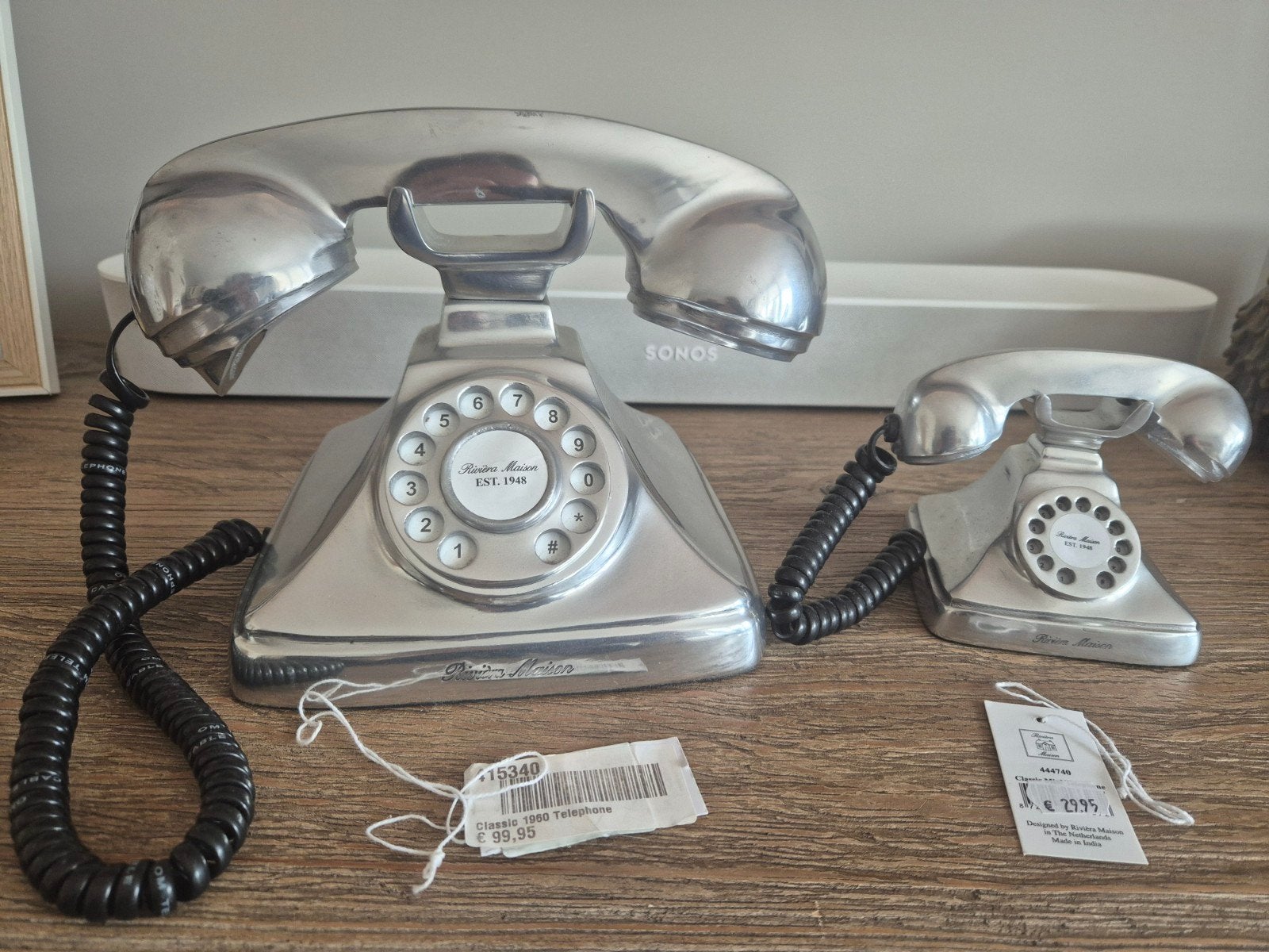 Riviera Maison grote en kleine telefoon, Ophalen of Verzenden, Zo goed als nieuw