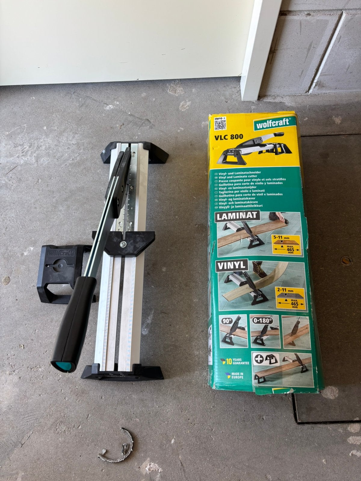 Wolfcraft VLC 800, Verzenden, Zo goed als nieuw