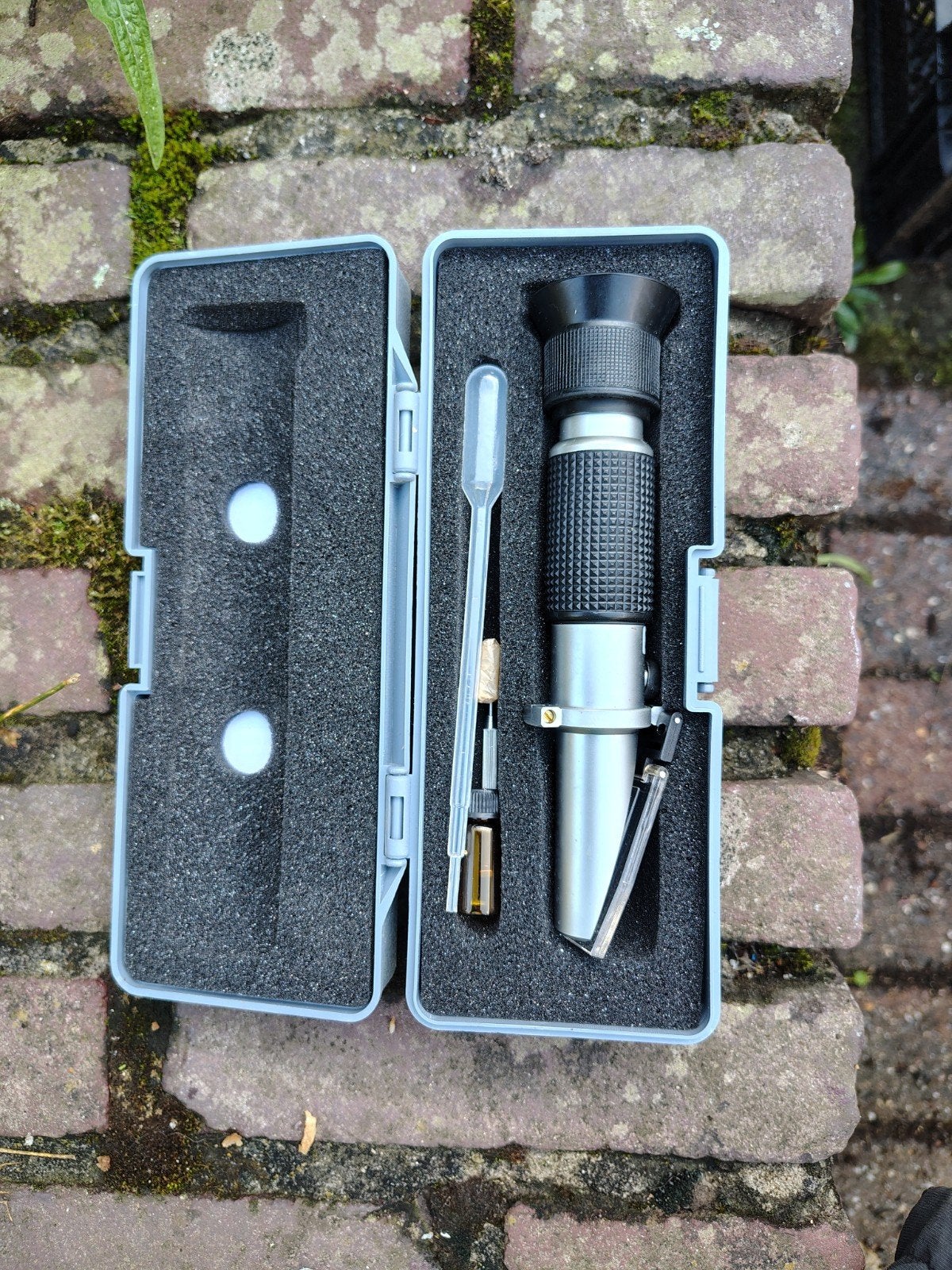 Refractometer Brix Baume Water % ATC - Zo goed als nieuw, Doe-het-zelf en Verbouw, Ophalen of Verzenden, Zo goed als nieuw, Overige meters