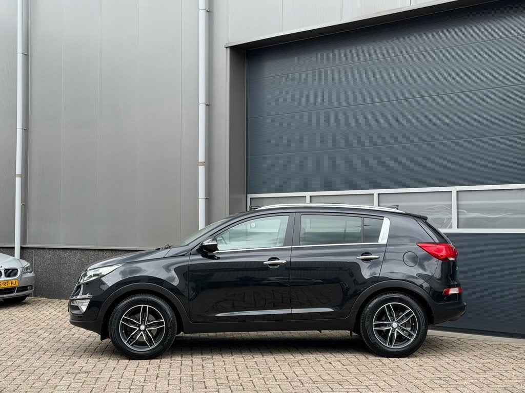 Kia Sportage 1.6 GDI DynamicPlusLine bj.2015 Pano|Navi|Camer, Voorwielaandrijving, 4 cilinders, Zwart, Origineel Nederlands