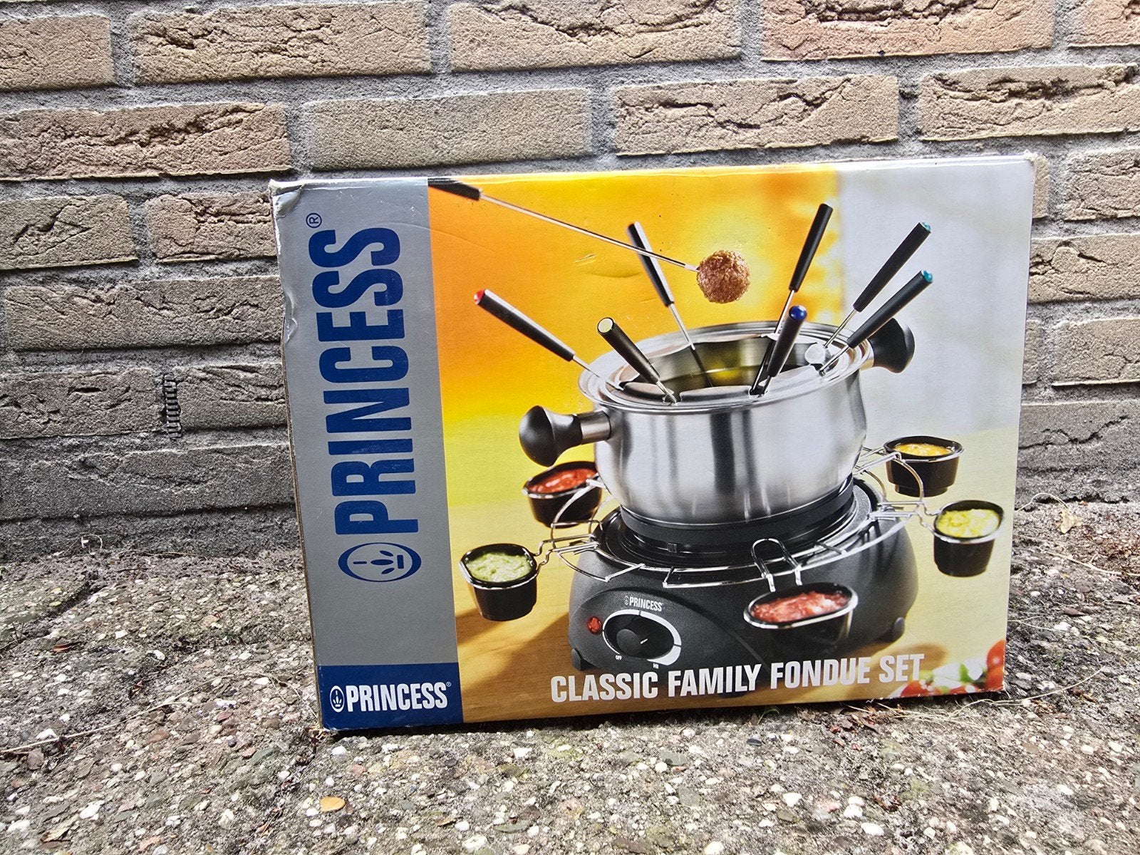 Princess Classic Family Fondue Set - Nieuw in doos, Ophalen of Verzenden, Nieuw, Elektrisch, Fondueset