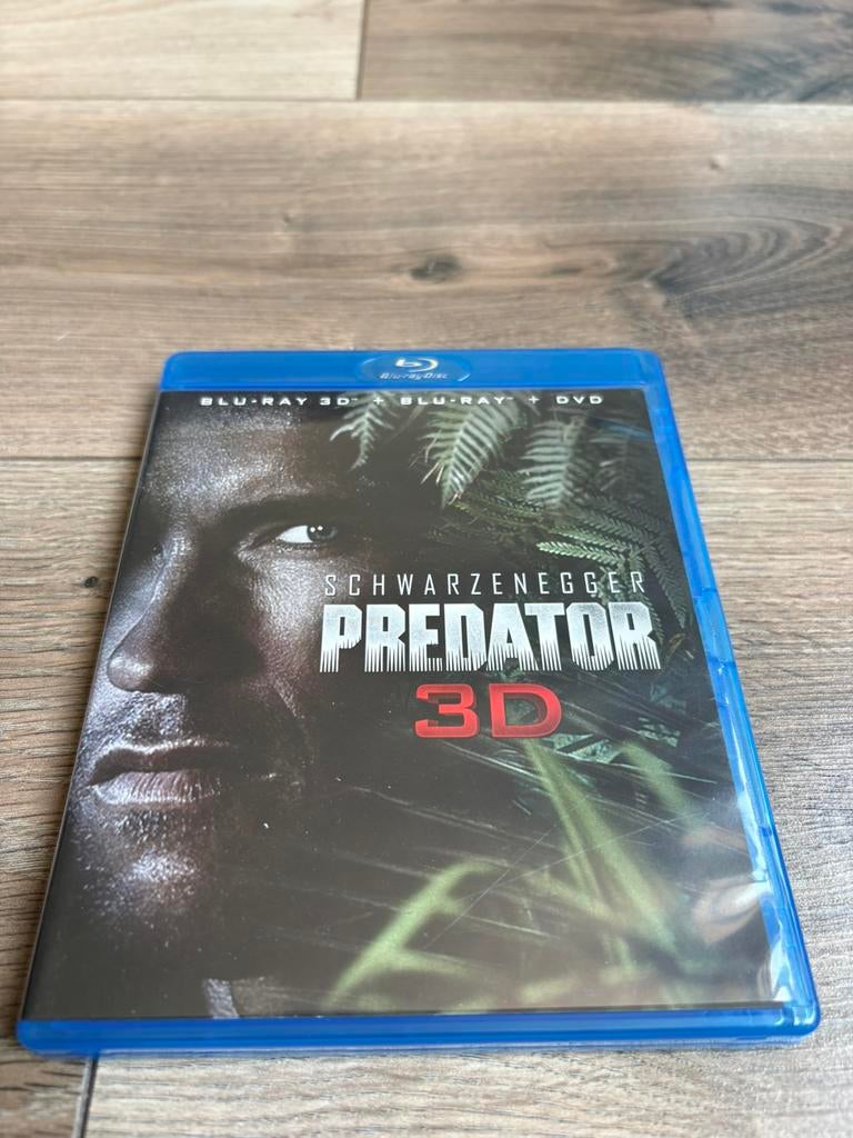 Predator 3D blu ray/blu ray nederlandse uitgave, Cd's en Dvd's, Blu-ray, Ophalen of Verzenden, Zo goed als nieuw, Actie