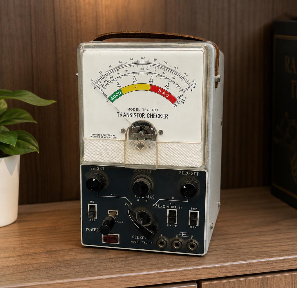 Vintage Kyoritsu TRC-101 Transistor Checker, Ophalen of Verzenden