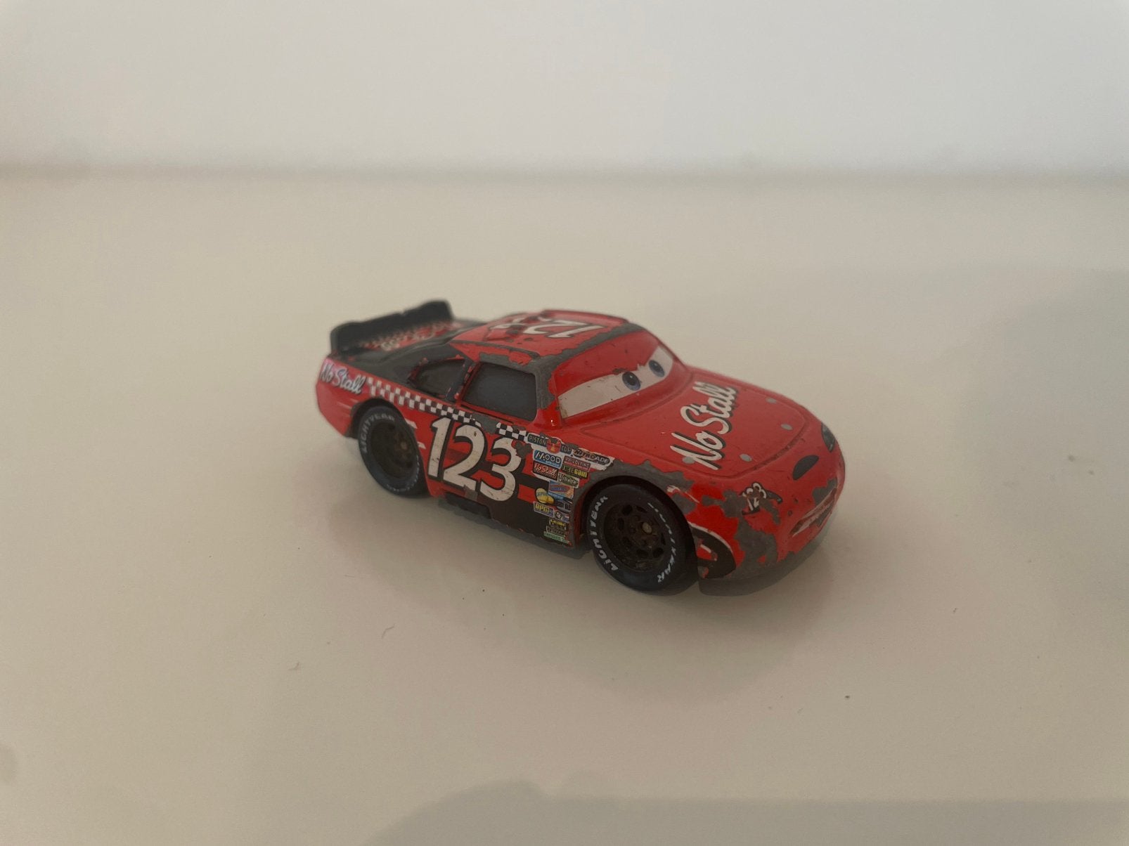 Disney Cars - No Stall Racer #123, Ophalen of Verzenden, Gebruikt