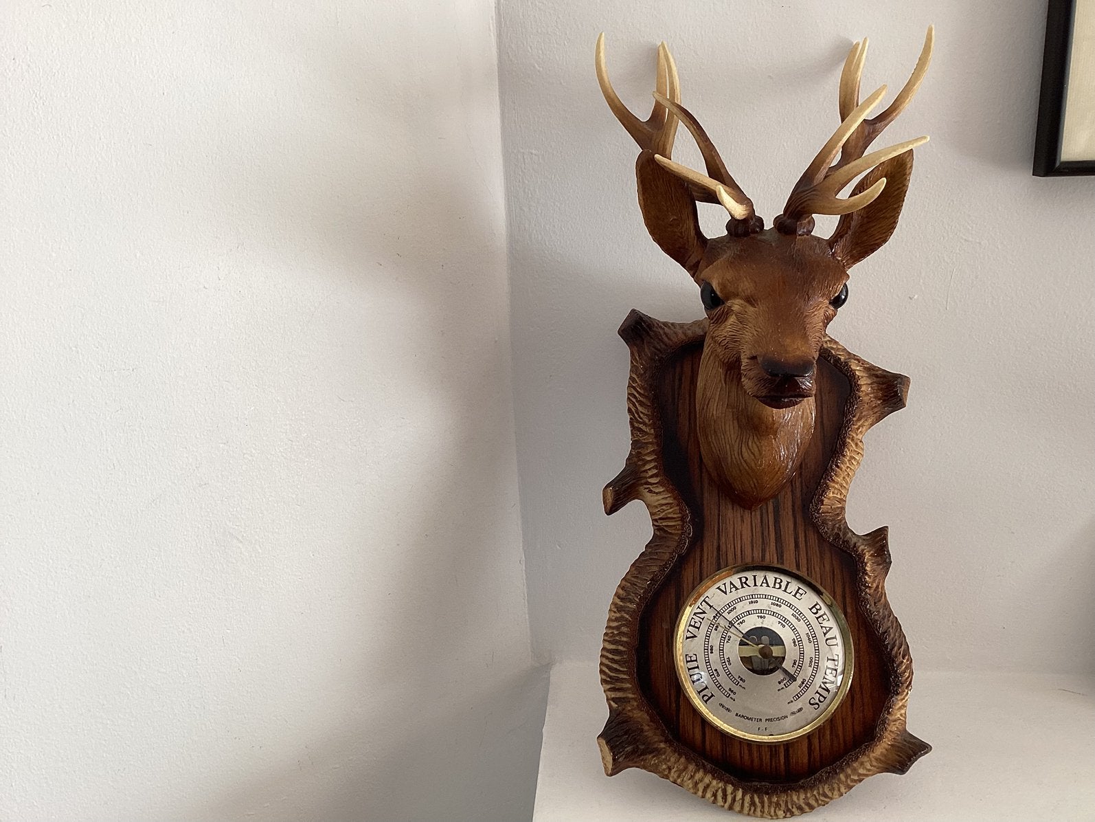Hert cellulose met Barometer, Ophalen of Verzenden