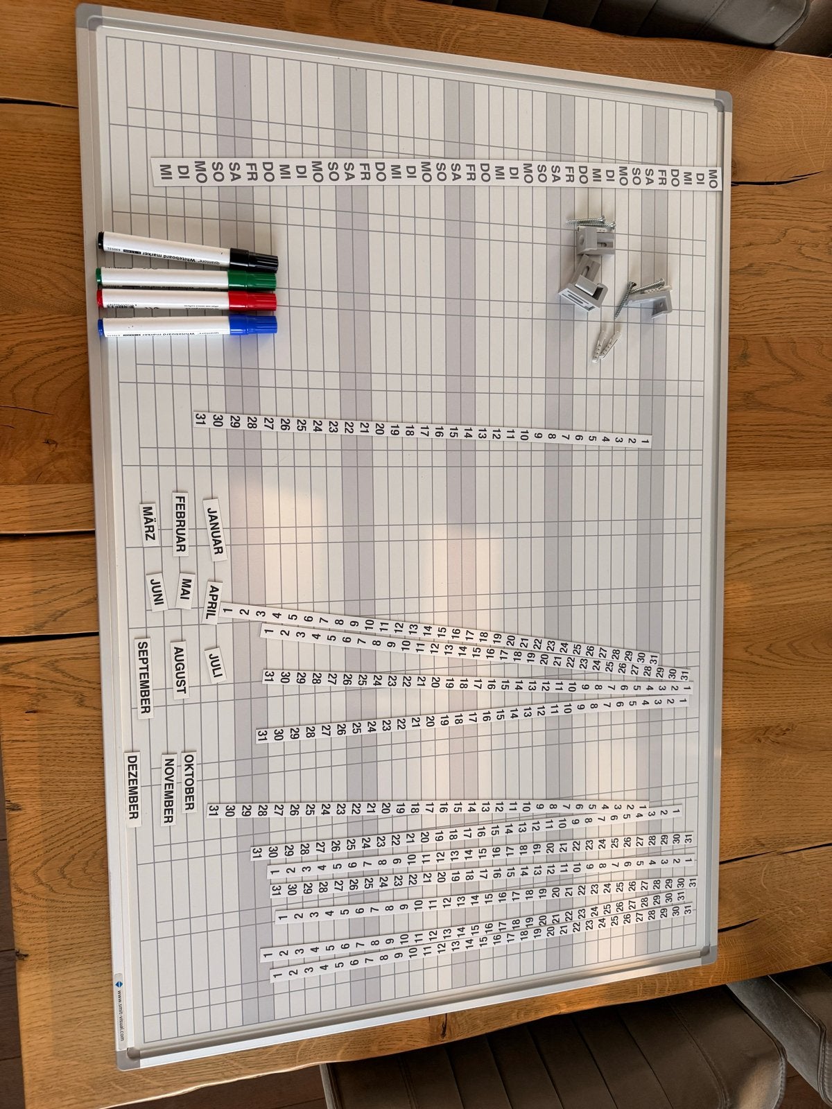 Planbord/whiteboard als nieuw!, Ophalen of Verzenden, Nieuw