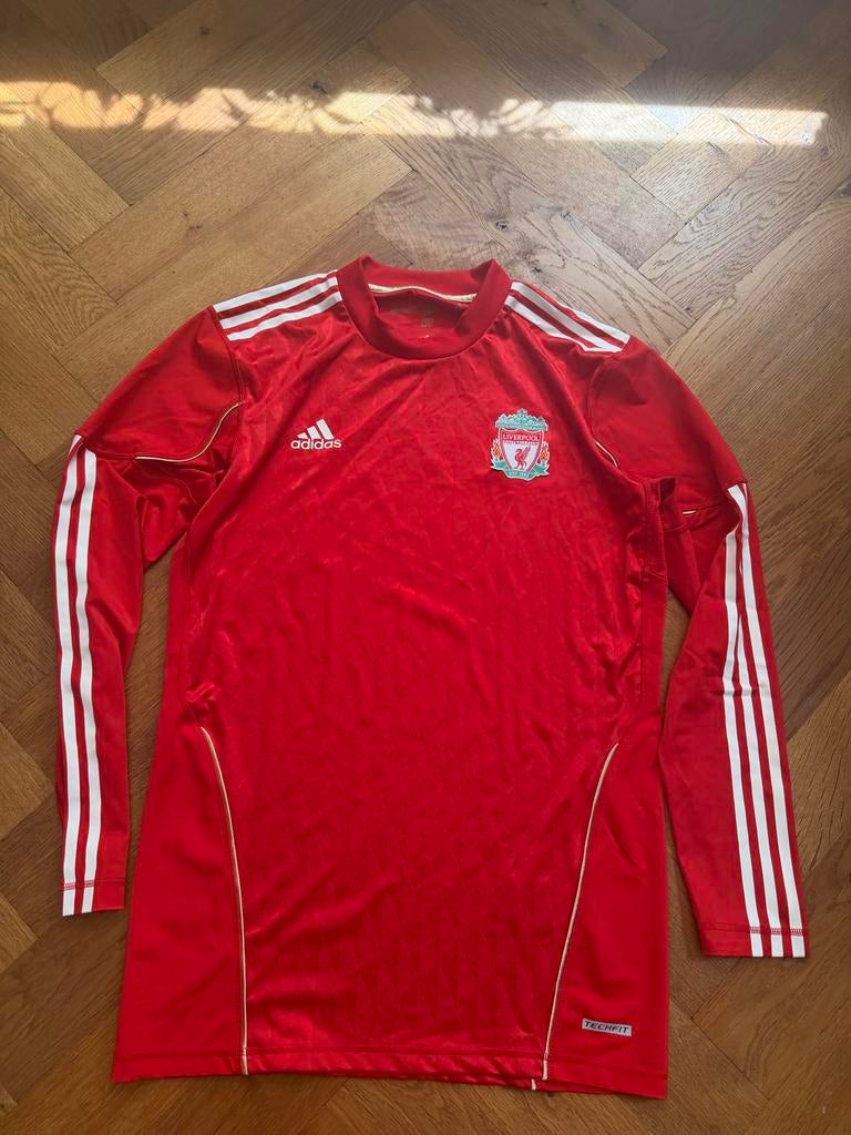 Liverpool retro voetbalshirt 2011 - Adidas Techfit, Maat 56/58 (XL), Ophalen of Verzenden, Voetbal, Gedragen
