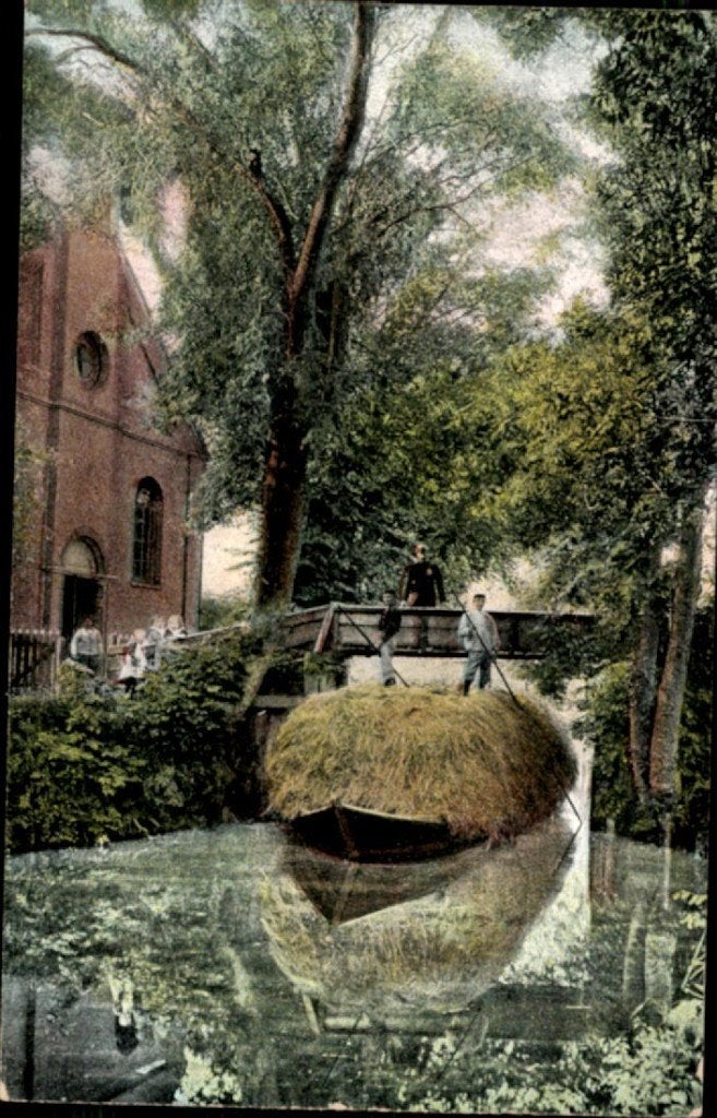 giethoorn, kvr5-402, Verzenden, Voor 1920, Ongelopen, Overijssel