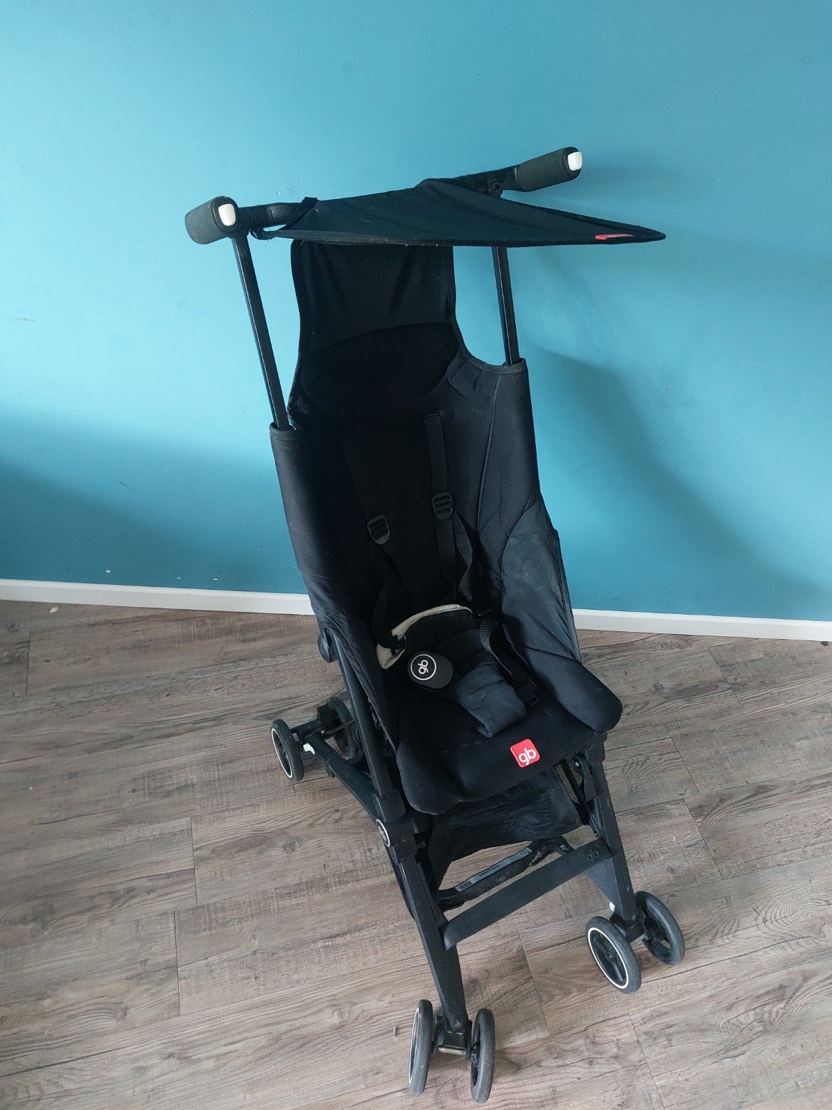 GB Pockit+ buggy zwart met regenhoes, Kinderen en Baby's, Buggy's, Ophalen