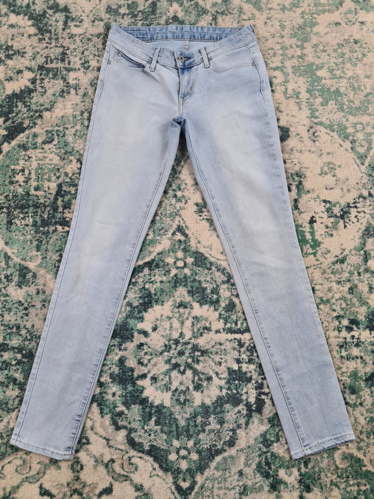 Levi's demi curve modern rise skinny W26 L32 Dames Tulsi2632, Blauw, Ophalen of Verzenden, Zo goed als nieuw, W27 (confectie 34) of kleiner