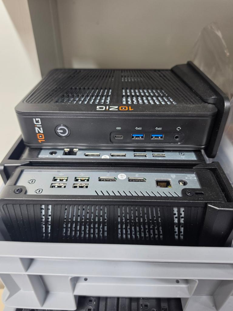 10Zig 7000q Thin Client - Compacte en Efficiënte Werkplek, Computers en Software, Desktop Pc's, Gebruikt, Onbekend, SSD, Minder dan 4 GB