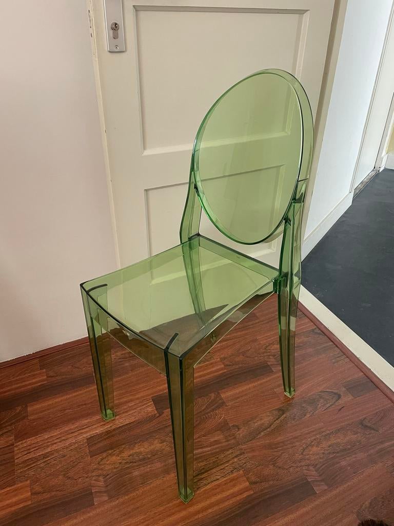 Kartell Victoria Ghost Stoel - Groen, Huis en Inrichting, Ophalen, Kunststof, Overige kleuren, Drie