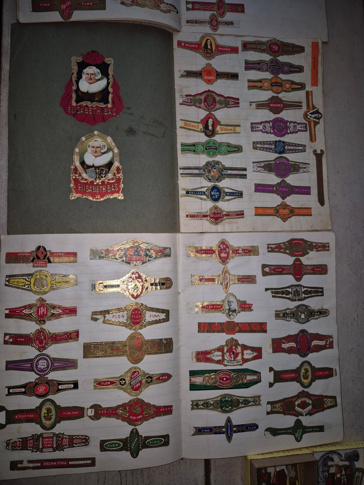 Oude sigarenbandjes., Verzamelen, Ophalen of Verzenden, Sigarenbandjes