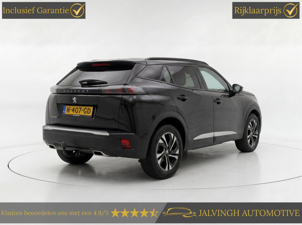 Peugeot 2008 1.2 PureTech Allure Pack |Leer|Camera|Trekhaak|, Voorwielaandrijving, Gebruikt, 1199 cc, Met garantie (alle)