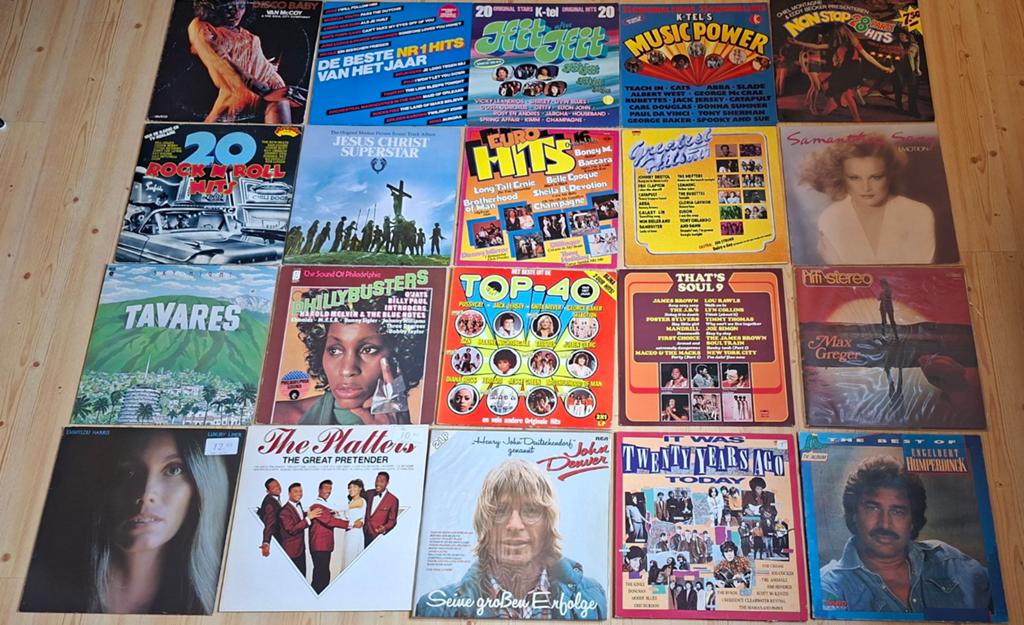 20 lps elpees jaren 70 en 80, Ophalen of Verzenden, Gebruikt, 12 inch