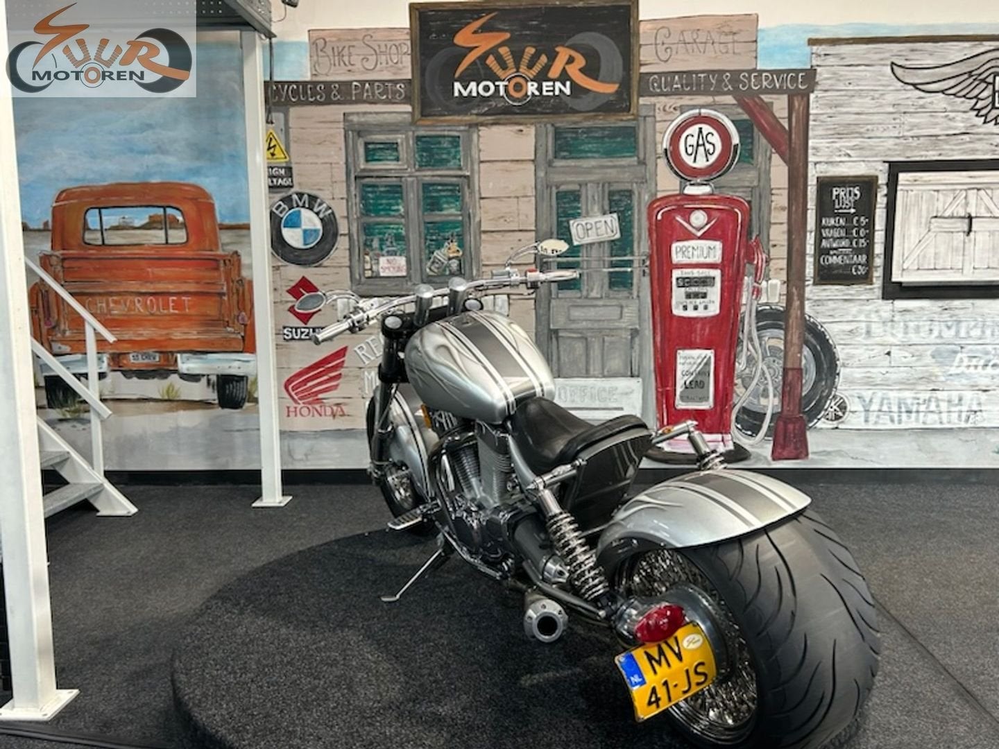 SUZUKI VS 1400 INTRUDER (19921992) 51612Km, Motoren, 1360 cc, Bedrijf, Onbekend, Meer dan 35 kW