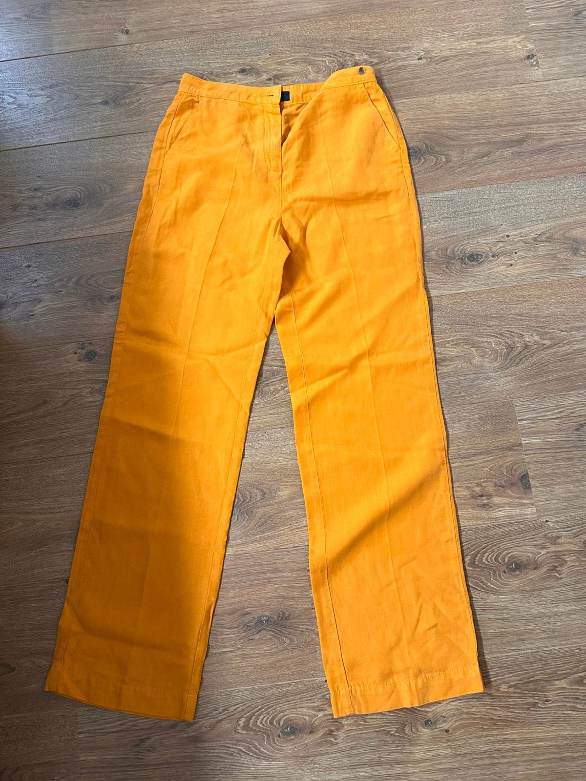 Terre Bleue broek oranje maat 36 nw met kaartje, Oranje, Ophalen of Verzenden, Zo goed als nieuw, Maat 36 (S)