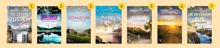 complete serie De Zeven Zussen, Boeken, Ophalen, Gelezen, Lucinda Riley, Amerika