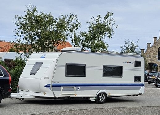 Caravan Hobby 560 KMFE stapelbed, Caravans en Kamperen, Luifel, Rondzit, Hobby, Particulier