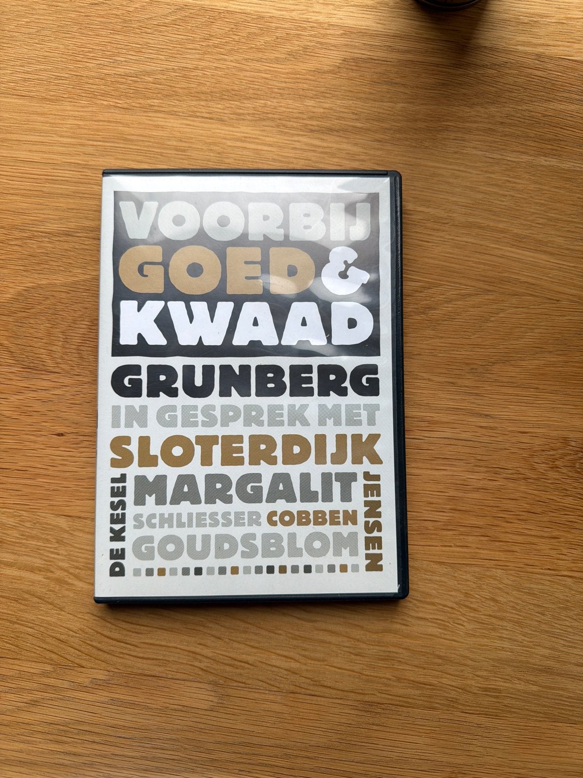Voorbij Goed & Kwaad - Grunberg in gesprek (4 DVD's), Ophalen of Verzenden, Cd, Volwassene