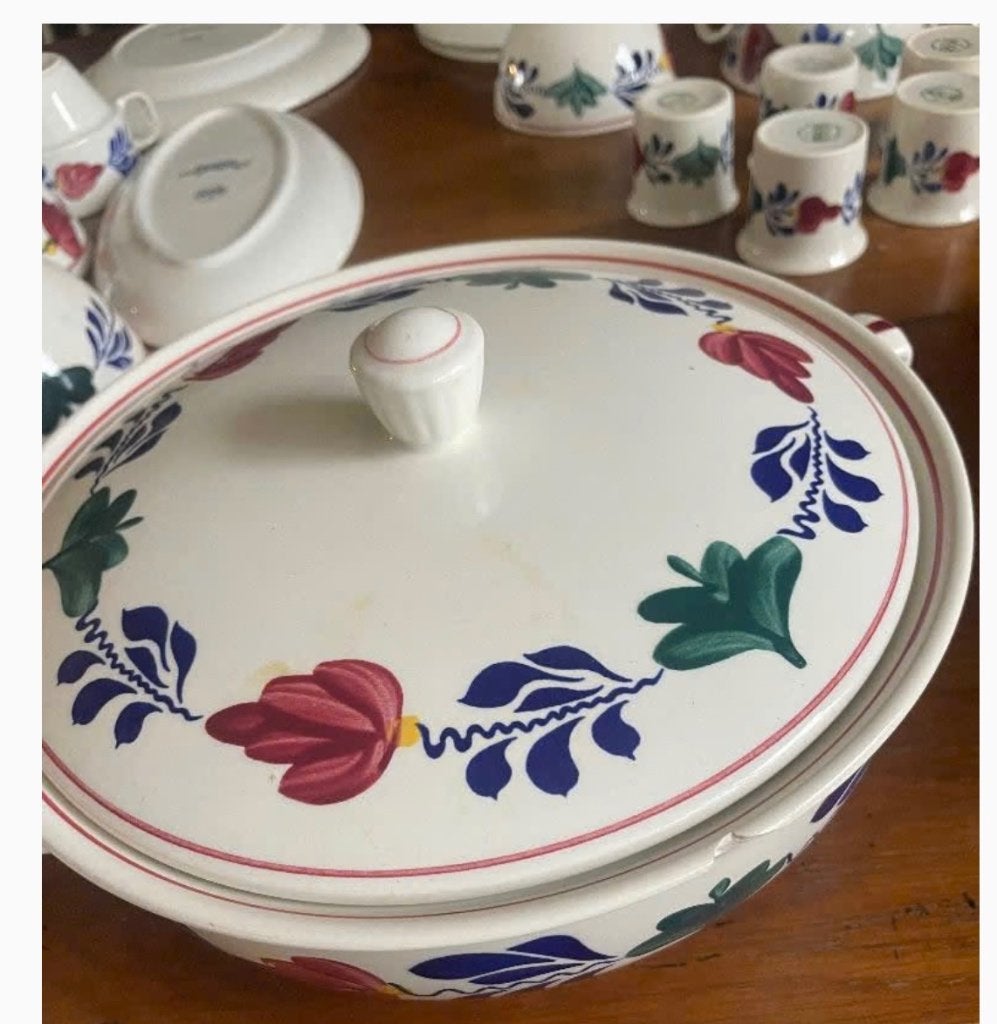 Boerenbont servies, Huis en Inrichting, Keuken | Servies, Ophalen, Gebruikt, Overige merken, Overige typen