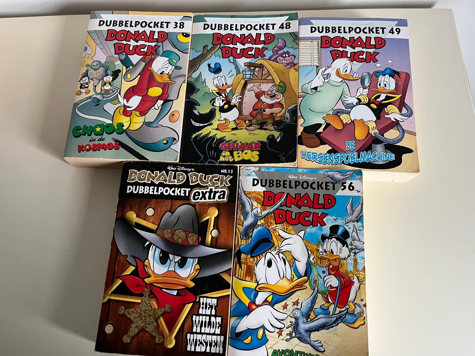 Donald duck pockets mega enkel en dubbel, Meerdere comics, Ophalen of Verzenden, Zo goed als nieuw, Europa