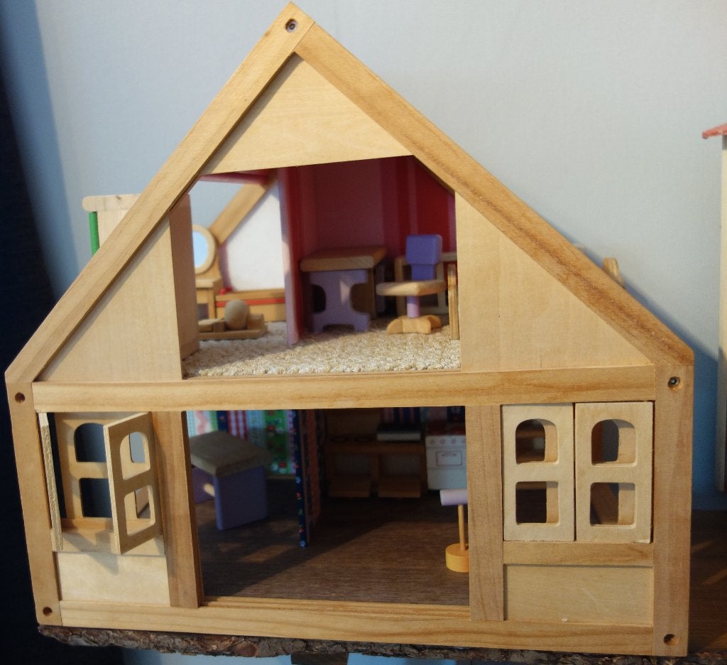 poppenhuis, Ophalen, Gebruikt, Poppenhuis