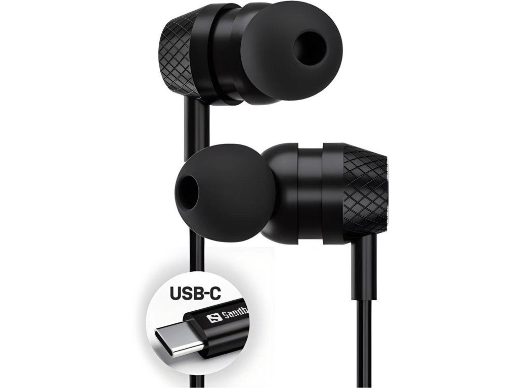 USB-C/A In-Earset with Line-Mic, In-ear, Verzenden, https://sandberg.world/nl-nl/product/usb-ca-in-earset-with-linemic, Nieuw