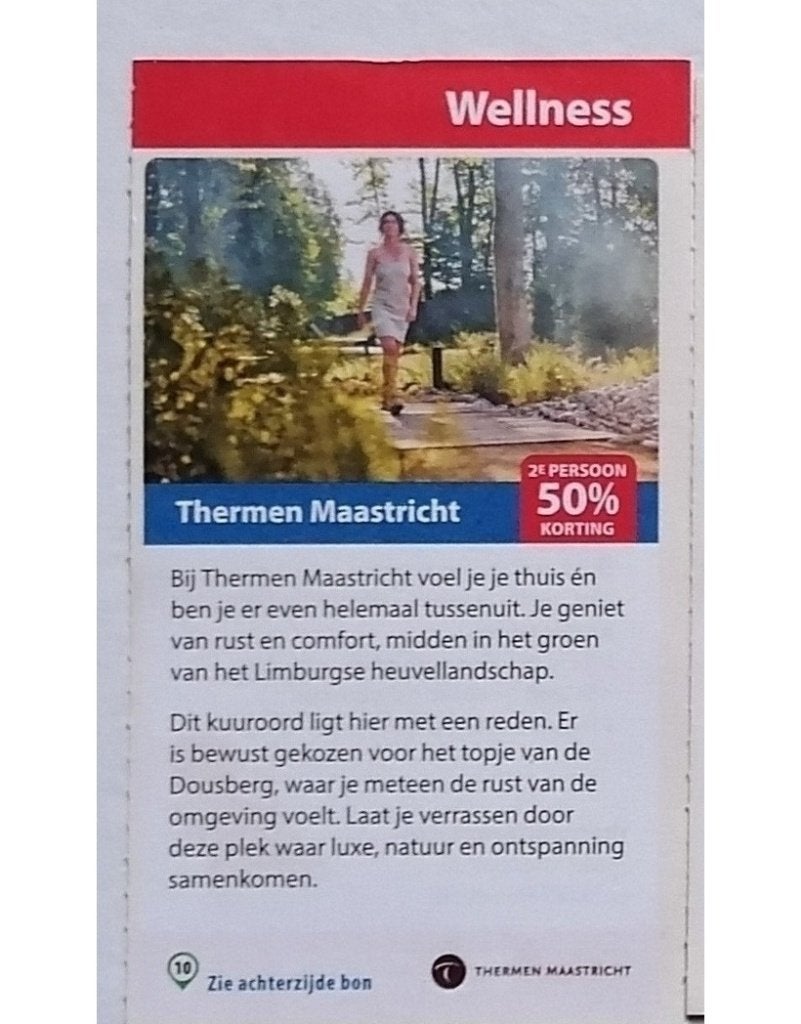 Sauna kortingsbonnen, Drie personen of meer, Kortingsbon, Spa of Sauna
