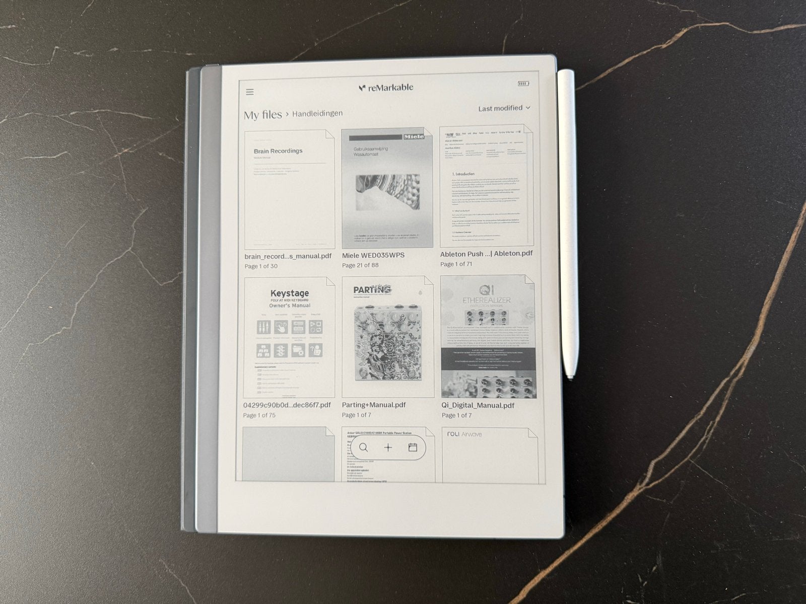 Remarkable 2 Paper Tablet met Folio Toetsenbord en Pen, Computers en Software, 8 GB, Touchscreen, Ophalen of Verzenden, Zo goed als nieuw
