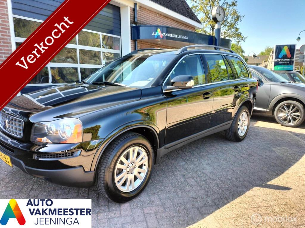 Volvo XC90 3.2 Momentum 7 zitter, Auto's, 238 pk, Gebruikt, 7 stoelen, Zwart