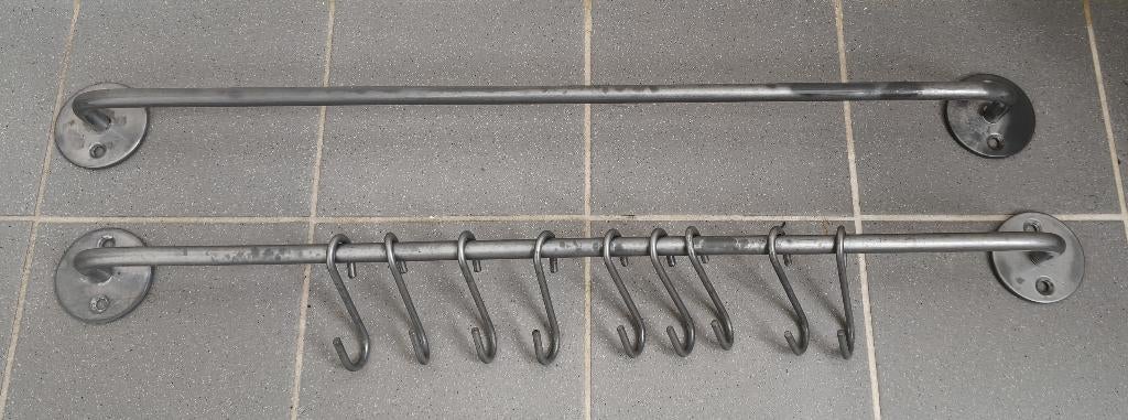 Ikea ophang stang metaal met en zonder haken VANAF € 5,00, Huis en Inrichting, Keuken | Keukenbenodigdheden, IKEA, Zilver, Ophalen of Verzenden
