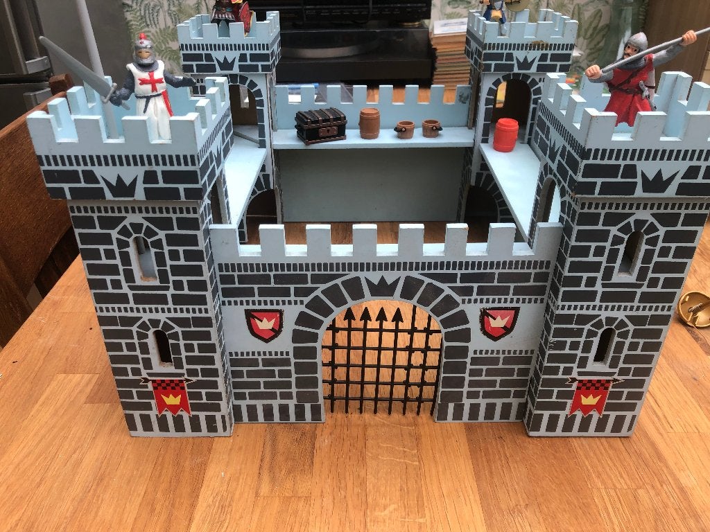 Speelgoed kasteel, Ophalen of Verzenden, Zo goed als nieuw, Historisch, Complete set