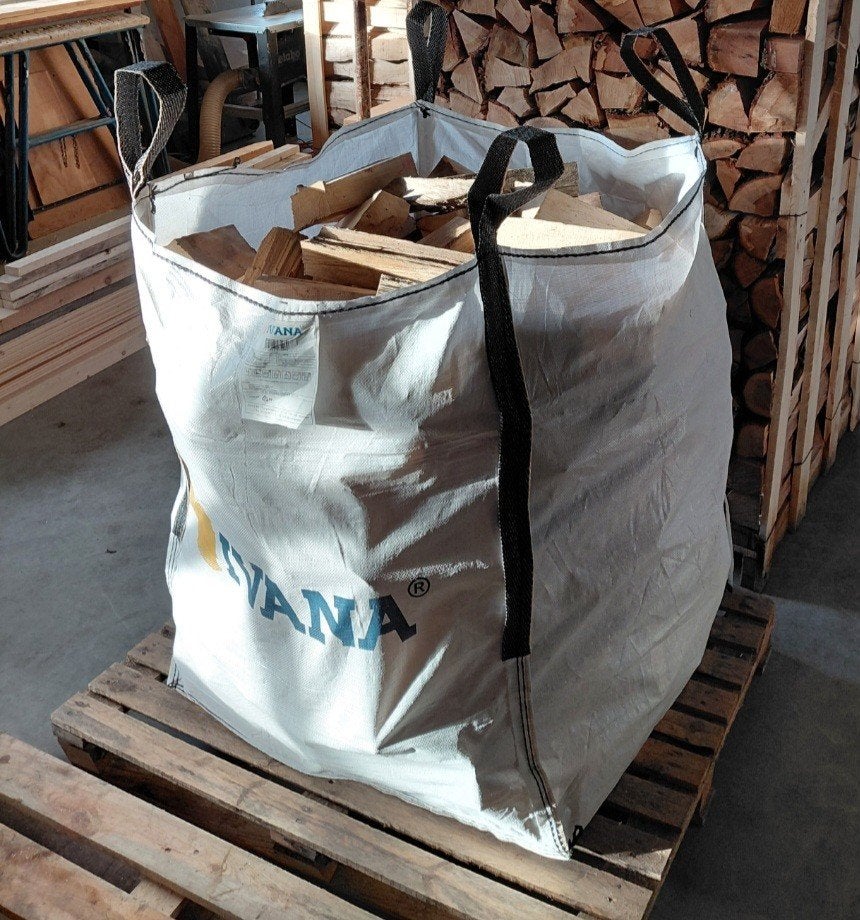 Mooi essen haardhout in big bags., Minder dan 3 m³, Ophalen