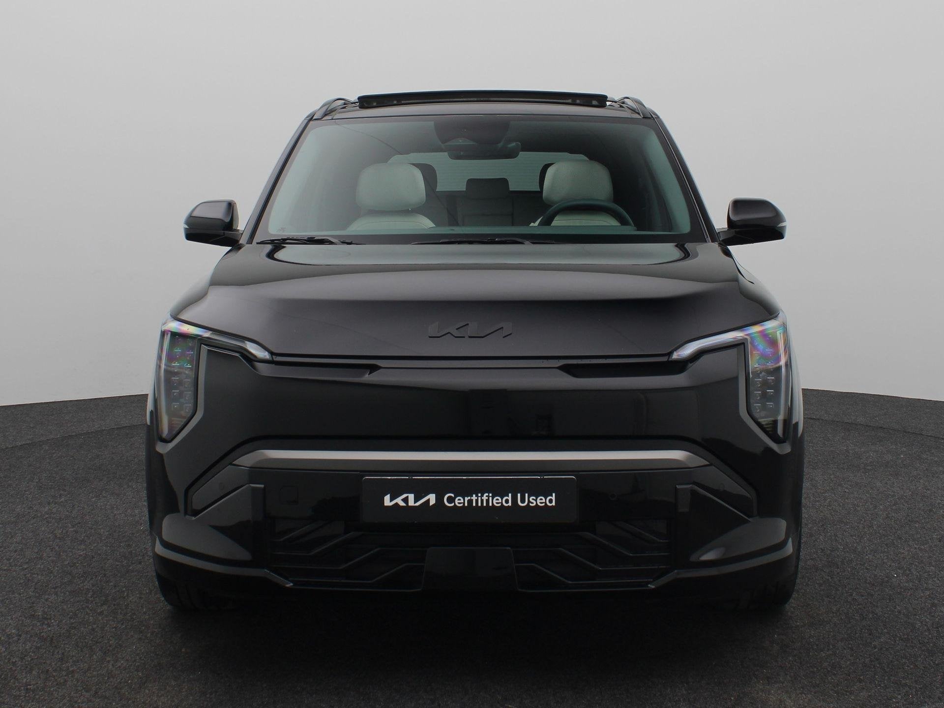 Kia EV3 GT-Line 81.4 kWh | DEMO | Black Pakket | Stoel en St, Auto's, Kia, 510 min, Lichtsensor, Zwart, Origineel Nederlands