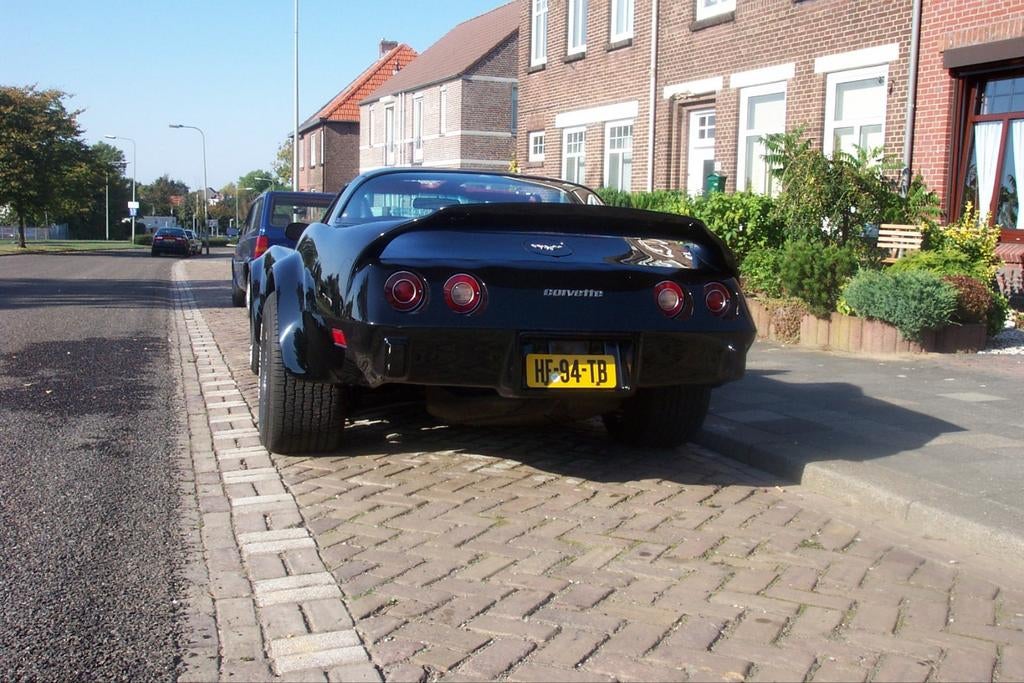 Chevrolet Corvette C3 5.7 AUT 1979 Zwart, Auto's, Automaat, Achterwielaandrijving, 8 cilinders, Cabriolet