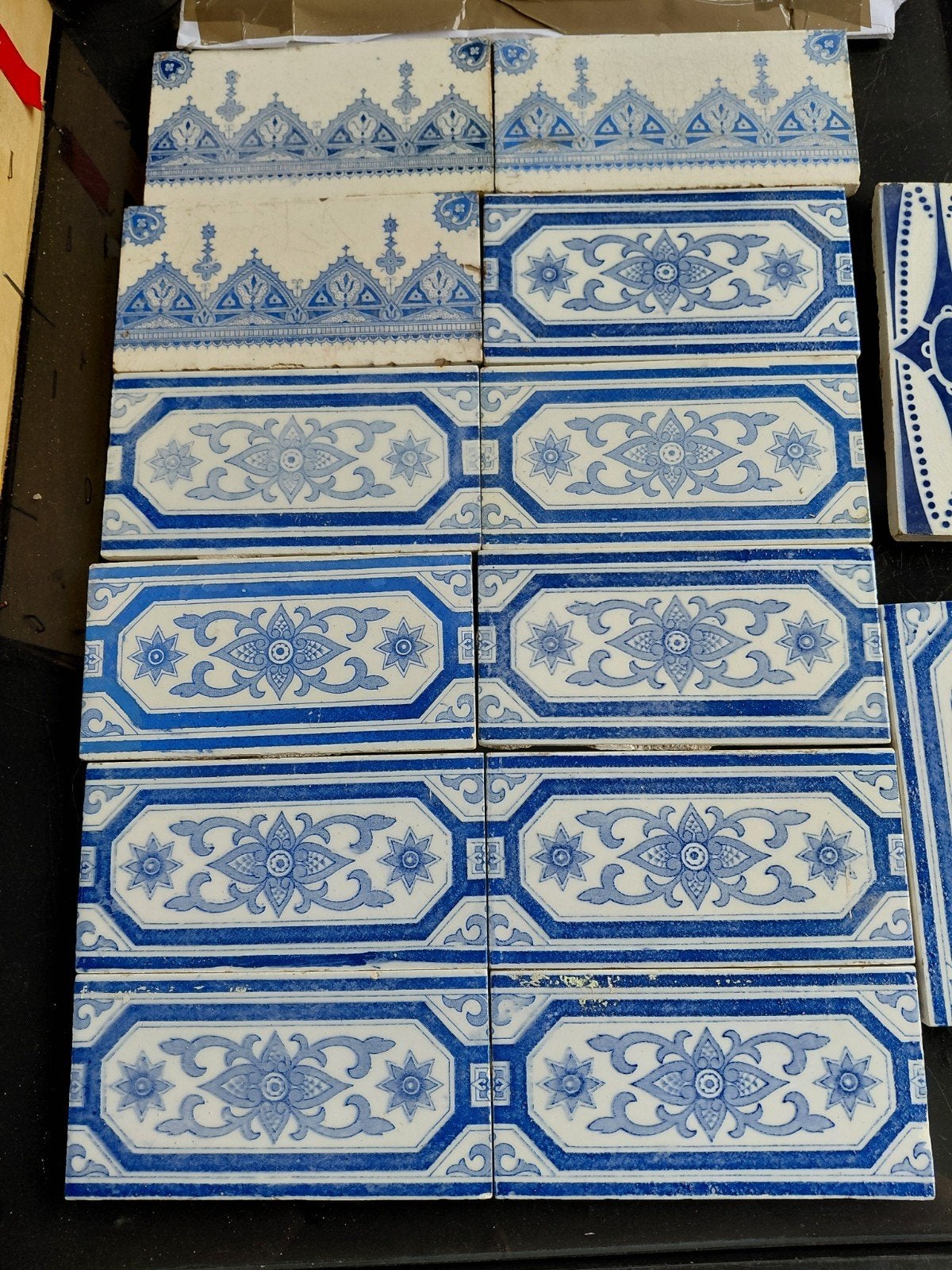 Een prachtige collectie antieke Delfts Blauwe tegels, precie, Ophalen of Verzenden