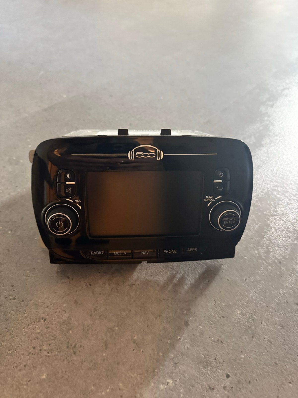 Originele Fiat 500 Radio Navigatie DAB VP2 2017, Ophalen of Verzenden, Gebruikt