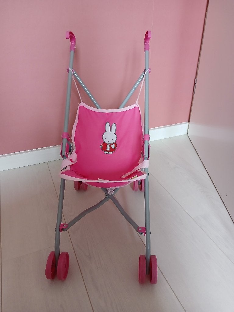 Nijntje poppenwagen, Kinderen en Baby's, Speelgoed | Poppen, Ophalen, Zo goed als nieuw, Babypop