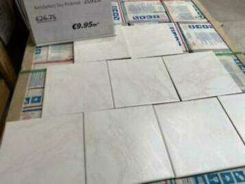 RESTPARTIJ! Vloertegel Sky Pink Mat 20x20 voor maar €9,95, Keramiek, Overige typen, Nieuw, Ophalen of Verzenden