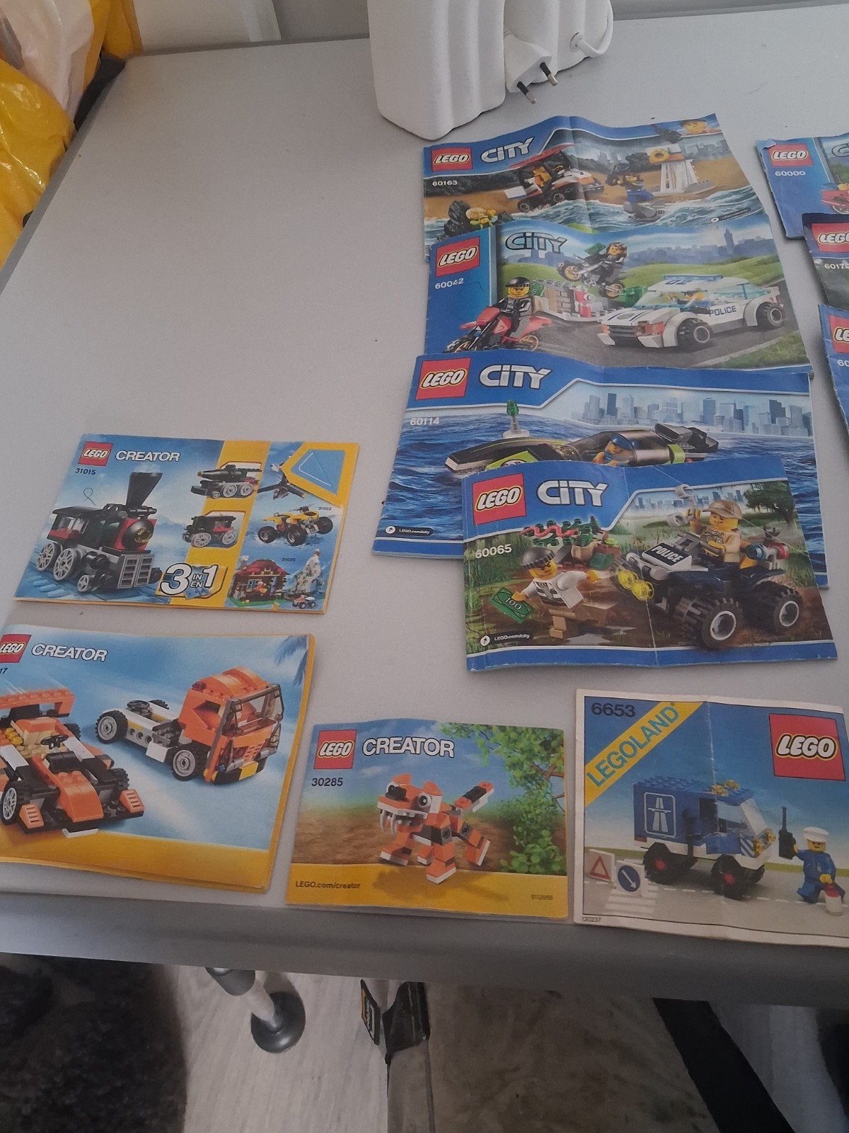 Complete LEGO sets met instructies - ook los te koop, Ophalen of Verzenden, Gebruikt