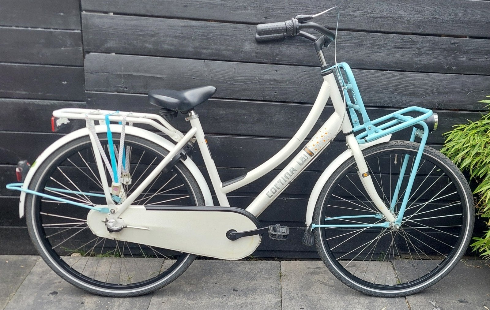 Cortina U4 Transport Pure Utility Edition 26" N3 AXA, Fietsen en Brommers, Fietsen | Meisjes, Terugtraprem, Cortina U4 transportfiets