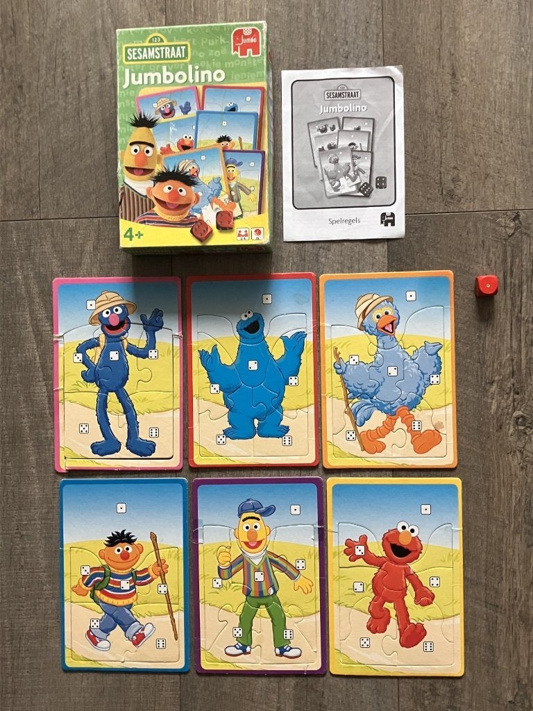 Sesamstraat Jumbolino, Ophalen of Verzenden, Gebruikt, Puzzelen