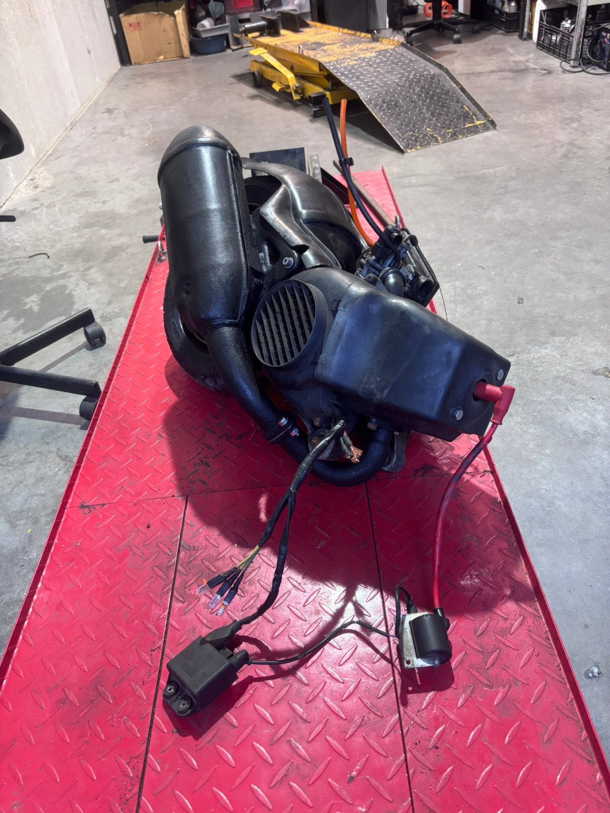 Piaggio skipper 125cc blok, Ophalen, Zo goed als nieuw, Blok, Piaggio