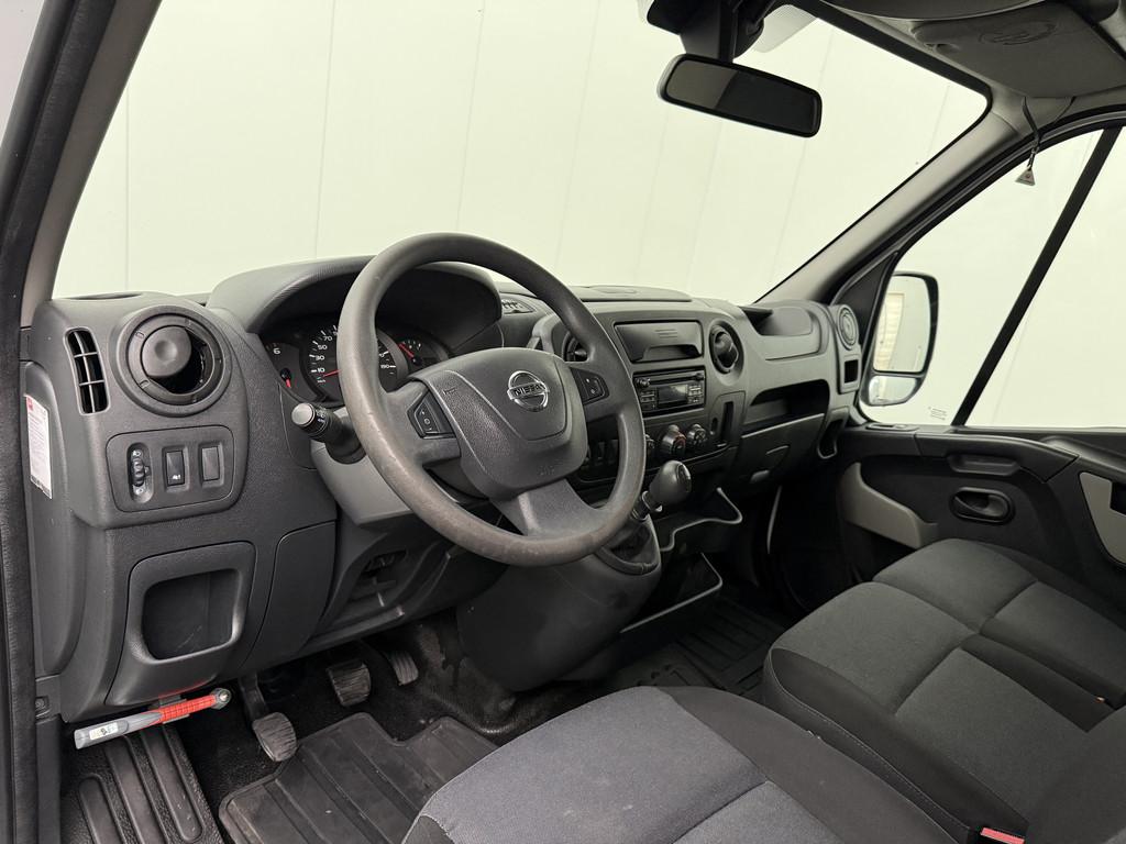 Nissan NV400 2.3DCi 130PK L2H2 Optima | Airco | Cruise | Cam, Stof, Gebruikt, 4 cilinders, 2500 kg