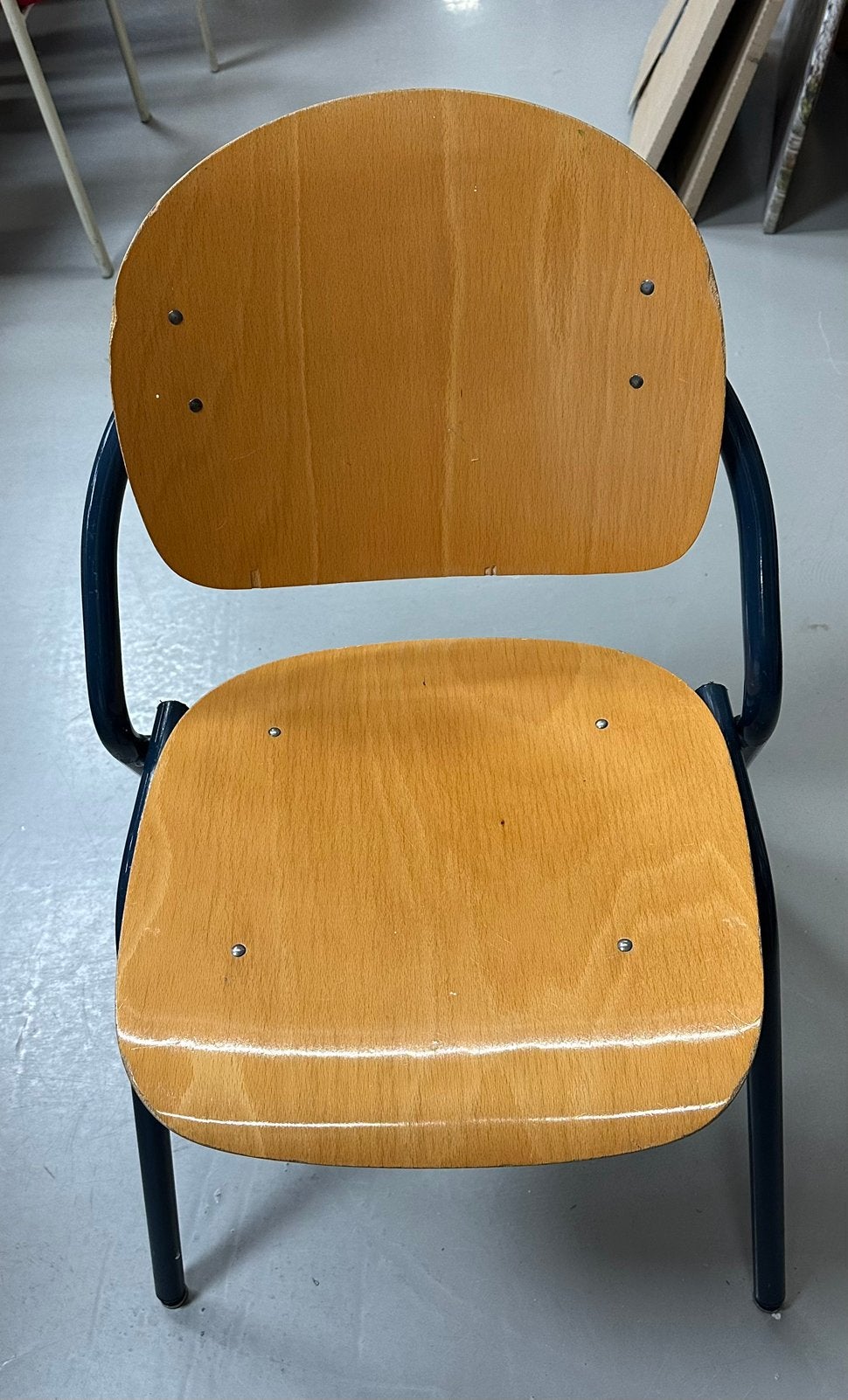 Stapelbare stoelen, Ophalen, Gebruikt, Bruin, Vijf, Zes of meer stoelen