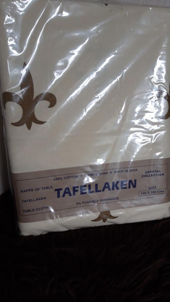 Nieuw Tafelkleed met Franse Lelie - 140x180 cm, Ophalen of Verzenden, Nieuw, Rechthoek, Binnen
