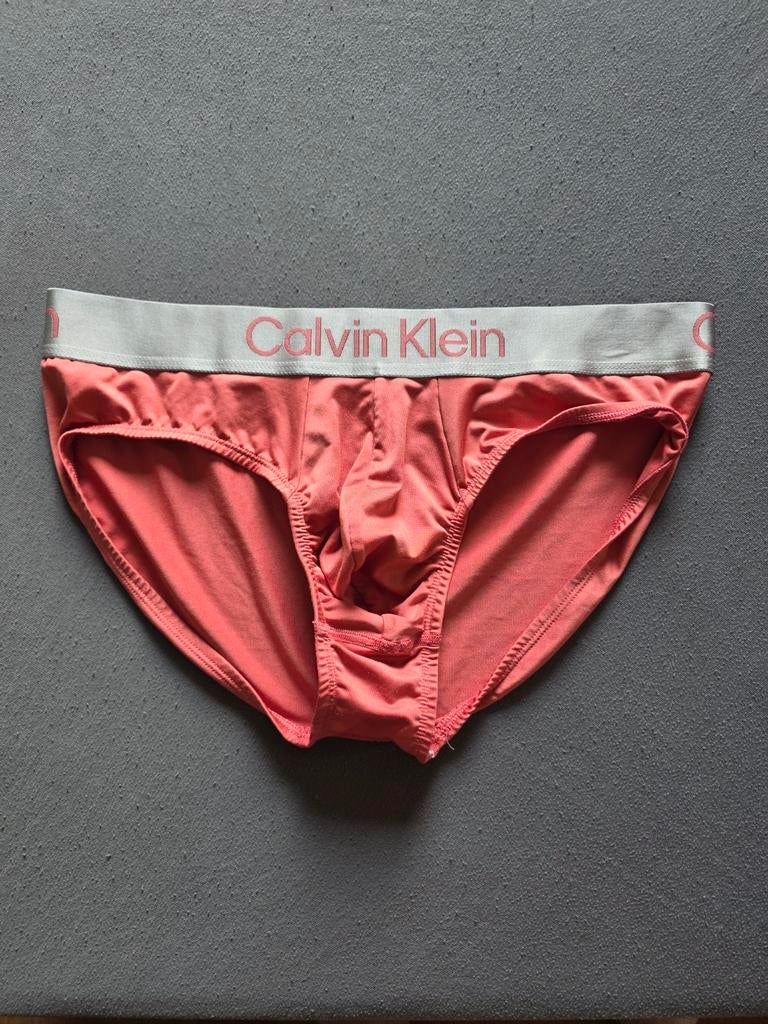 Calvin Klein slip - Koraalrood, Kleding | Heren, Ondergoed, Ophalen of Verzenden, Overige kleuren, Calvin Klein, Slip