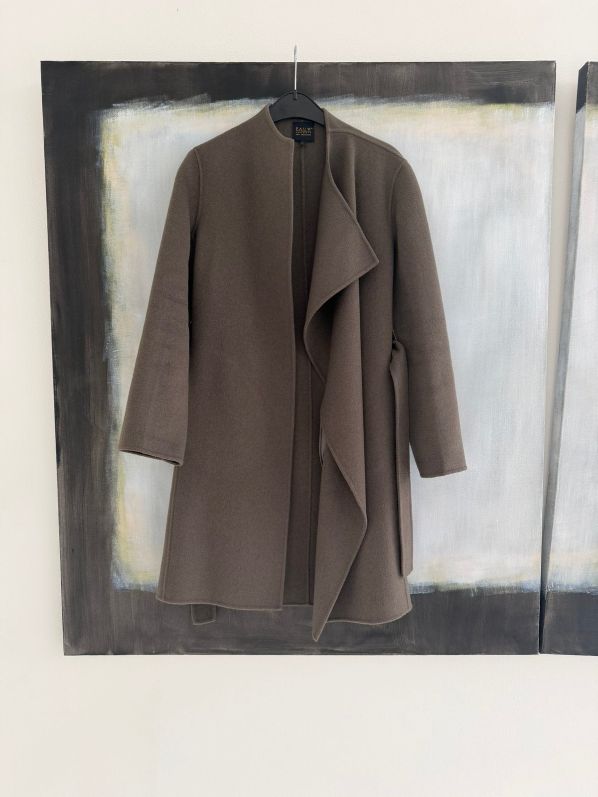 Psuw double face cashemere jas mt 1, Kleding | Dames, Jassen | Winter, Ophalen of Verzenden, Zo goed als nieuw